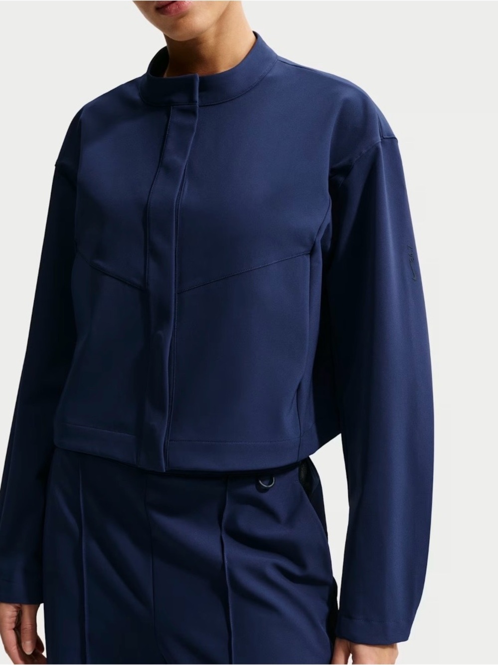 Nike High-Neck Cropped Jacket NWT
